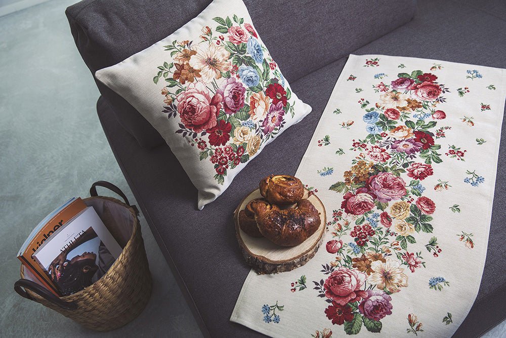Centro tavola floral Daunex misura 35 x 45 cm - My Store