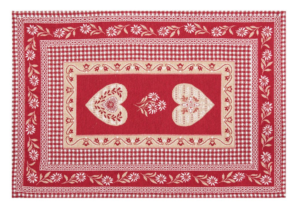Centro tavola st.moritz Daunex misura 35 x 45 cm - My Store
