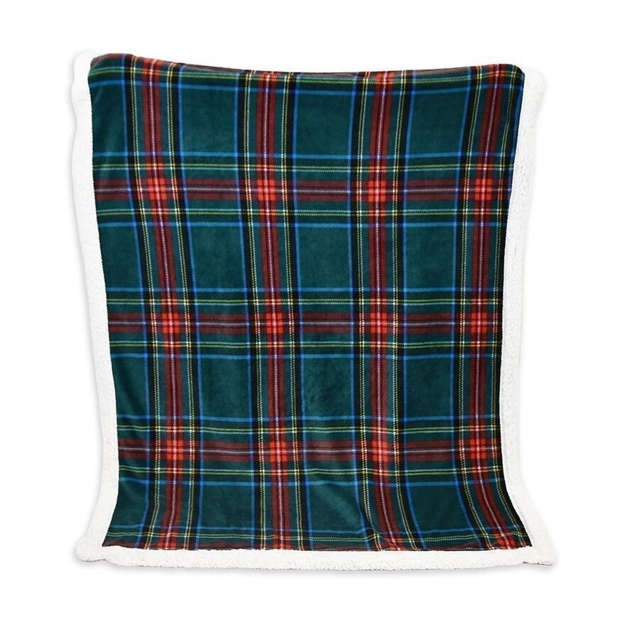 Coperta morbidotto in micropile Daunex tartan - My Store