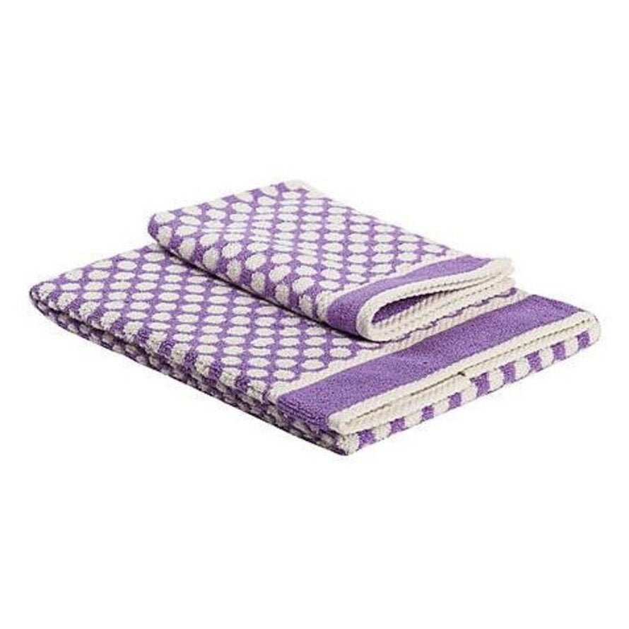 Coppia di asciugamani sandy in spugna di puro cotone velour Daunex - My Store