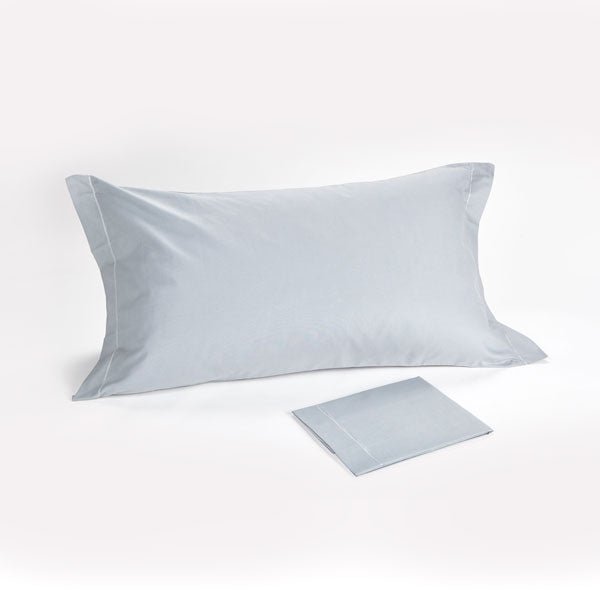 Coppia federe in 100% cotone con due volant, il cotone supreme - CoCo's Home