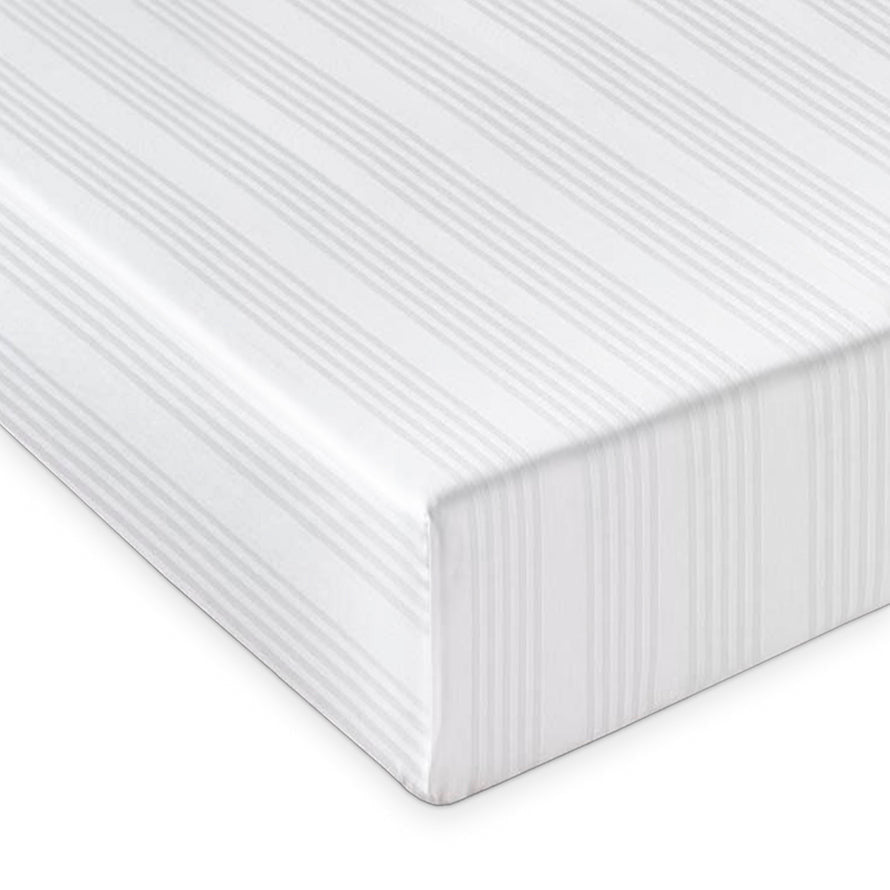 Coprimaterasso in puro cotone Daunex fasciato corner con elastico - My Store