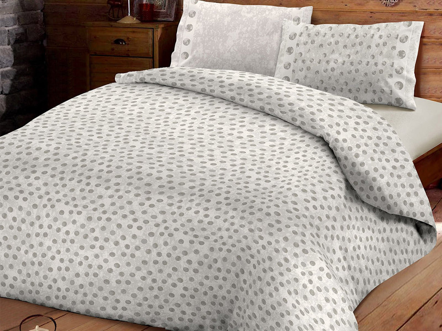 Copripiumino infinity in puro cotone Daunex, dots - My Store