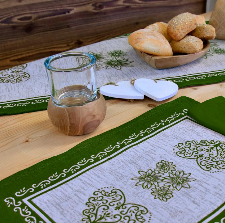Runner paganella Daunex in stile tirolese - My Store