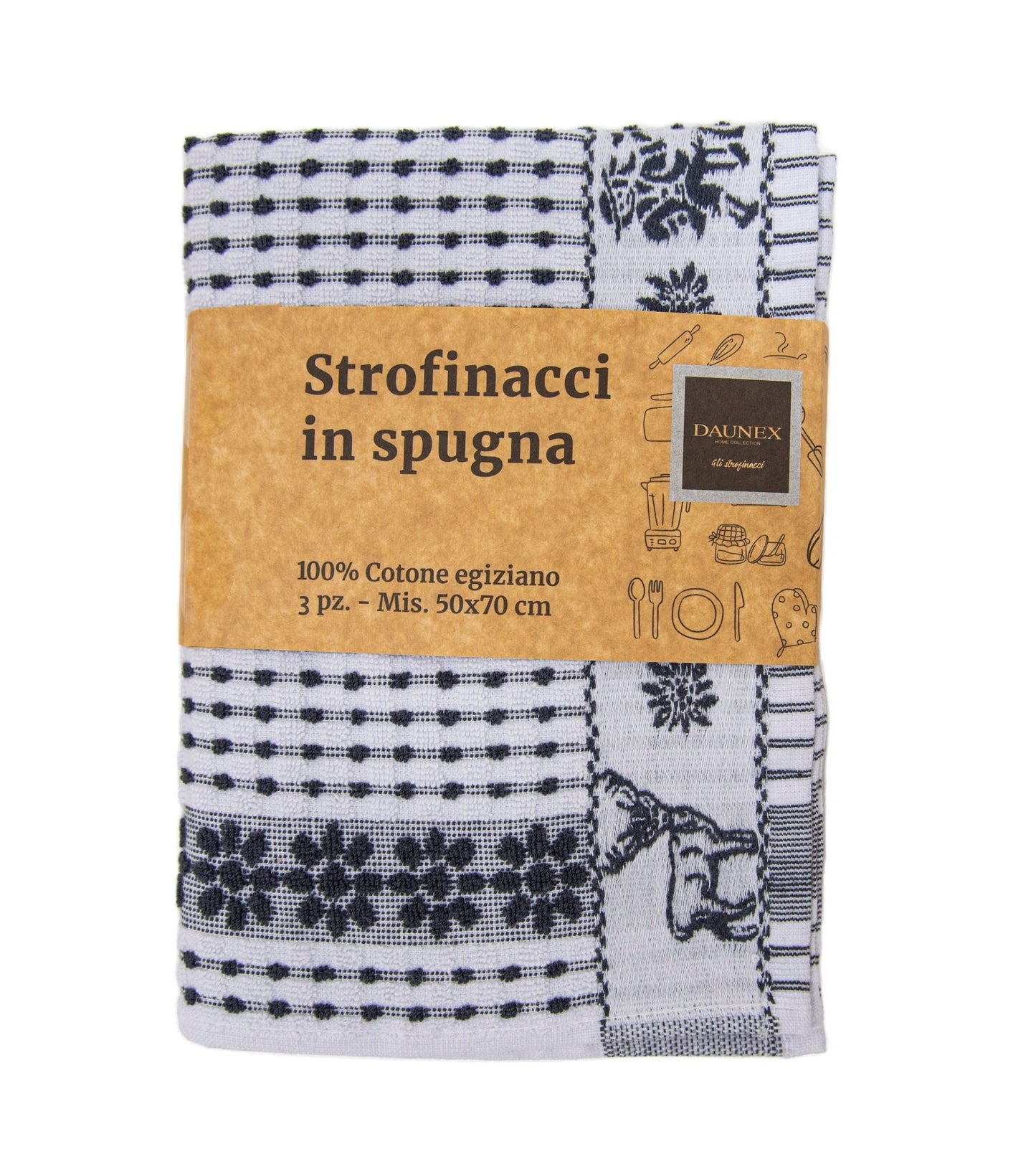 Strofinaccio in spugna casabella Daunex misura 50 x 70 cm - My Store