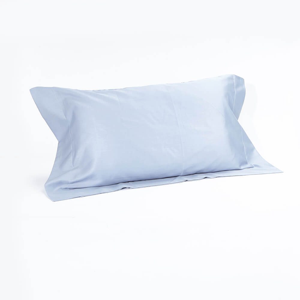 Federa in raso di puro cotone tinta unita, elegance satin - CoCo's Home