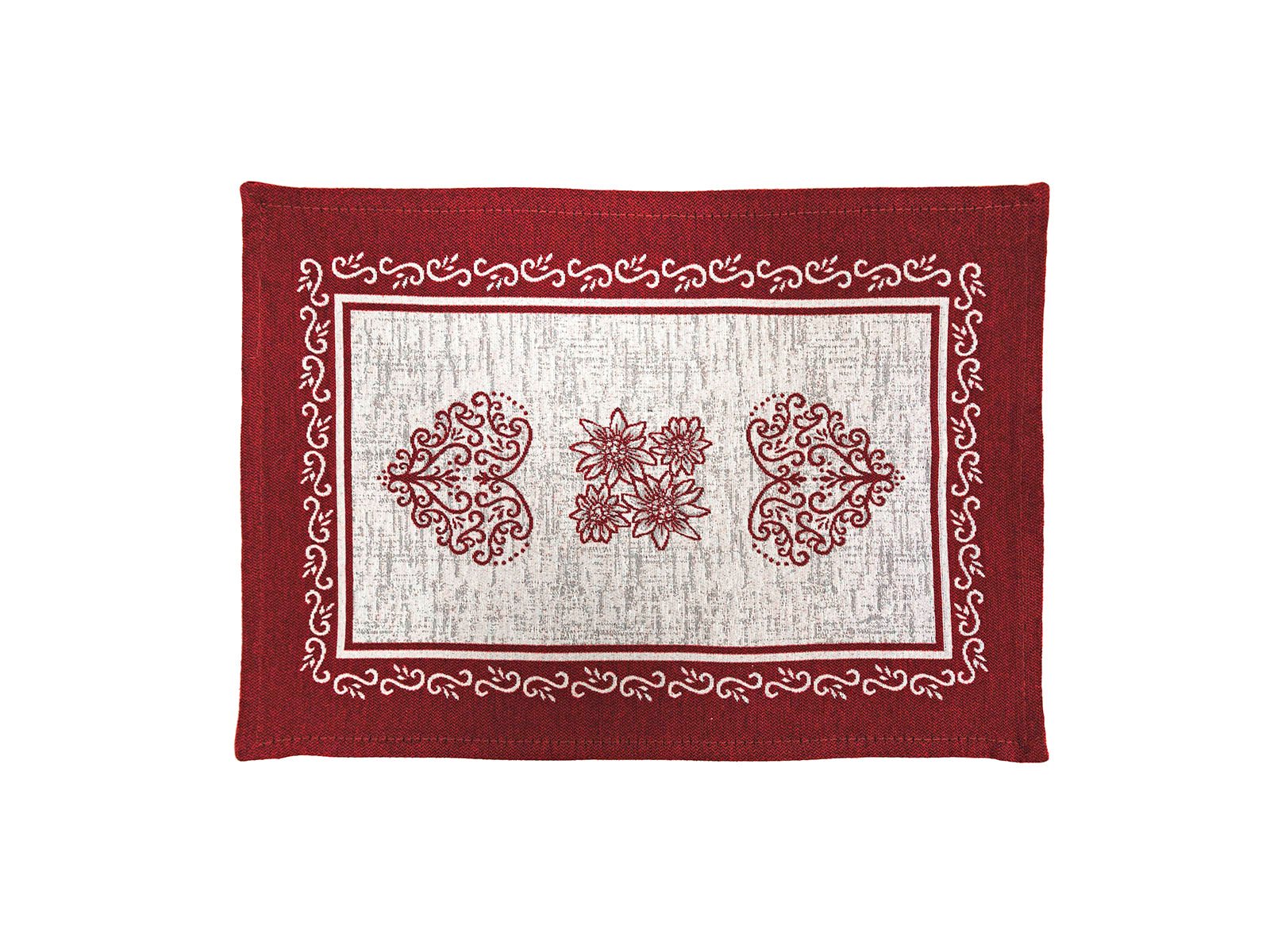 Centro tavola in stile tirolese paganella Daunex misura 35 x 45 cm - My Store