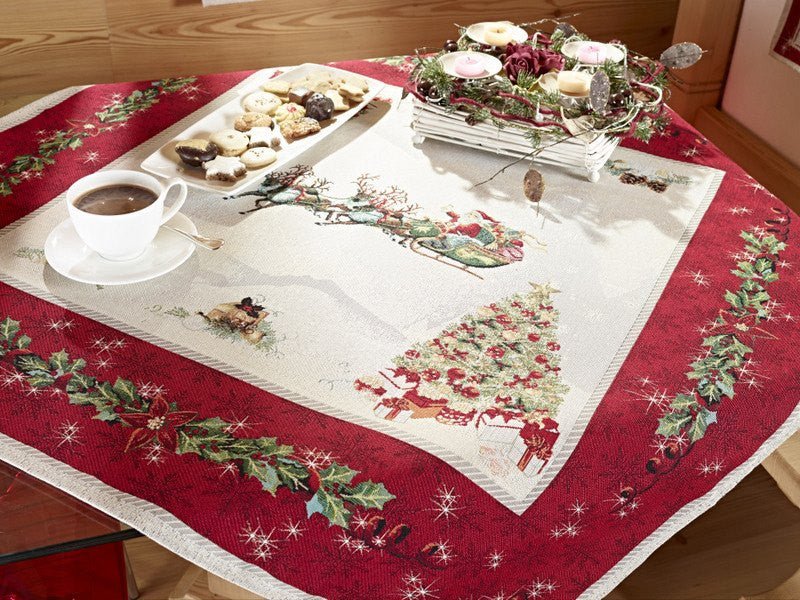 Centro tavola papa noel Daunex misura 35 x 45 cm - My Store