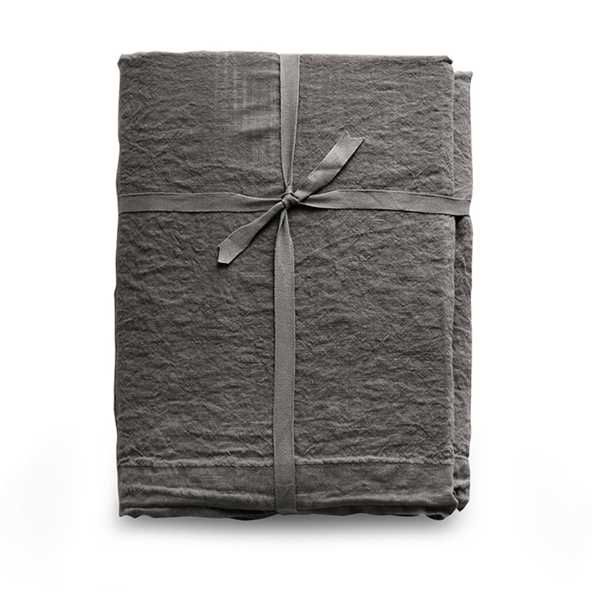 Completo lenzuola in lino stone - washed effetto no stiro, loft 49 - CoCo's Home