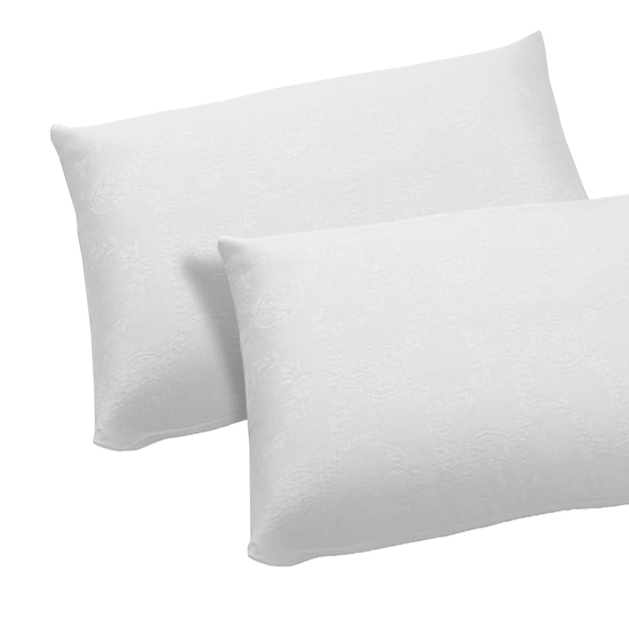 Coppia copriguanciale in cotone Daunex medaglione con cerniera - My Store