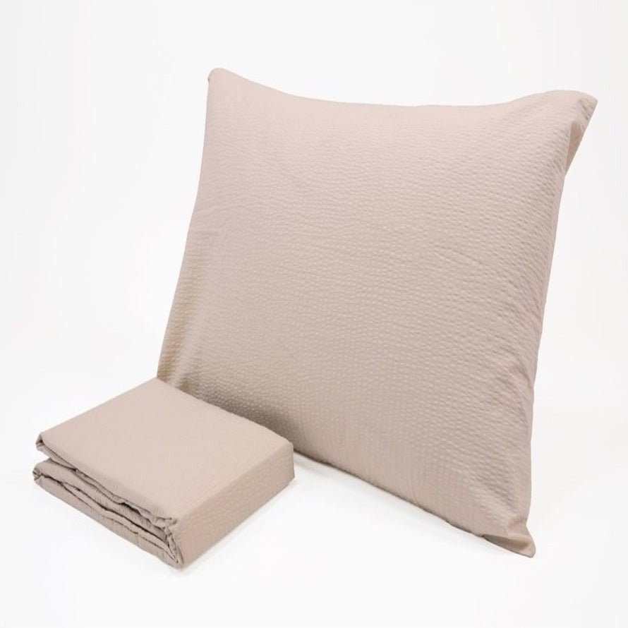 Coppia federe Seersucker no stiro Daunex - My Store