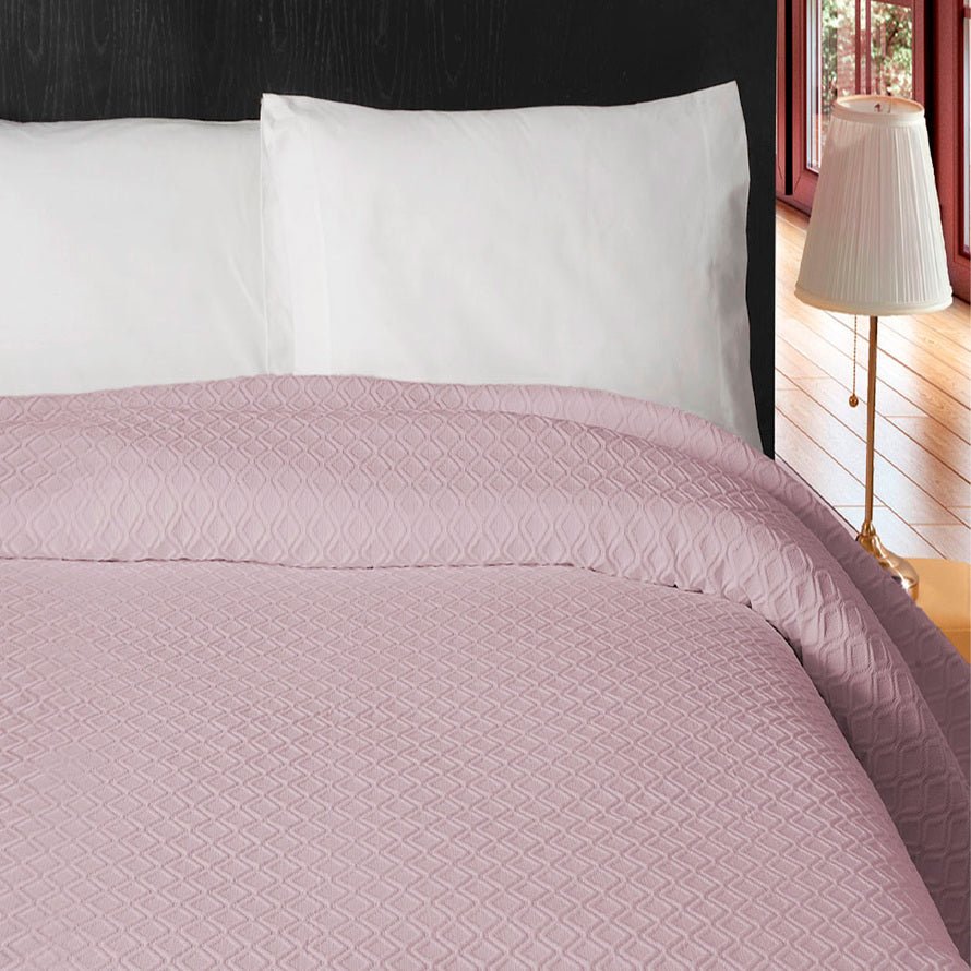 Copriletto in piquet di puro cotone Daunex miro - My Store