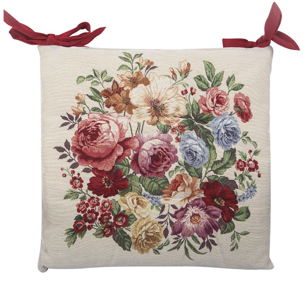 Cuscino trapuntino floral Daunex misura 40 x 40 cm - My Store