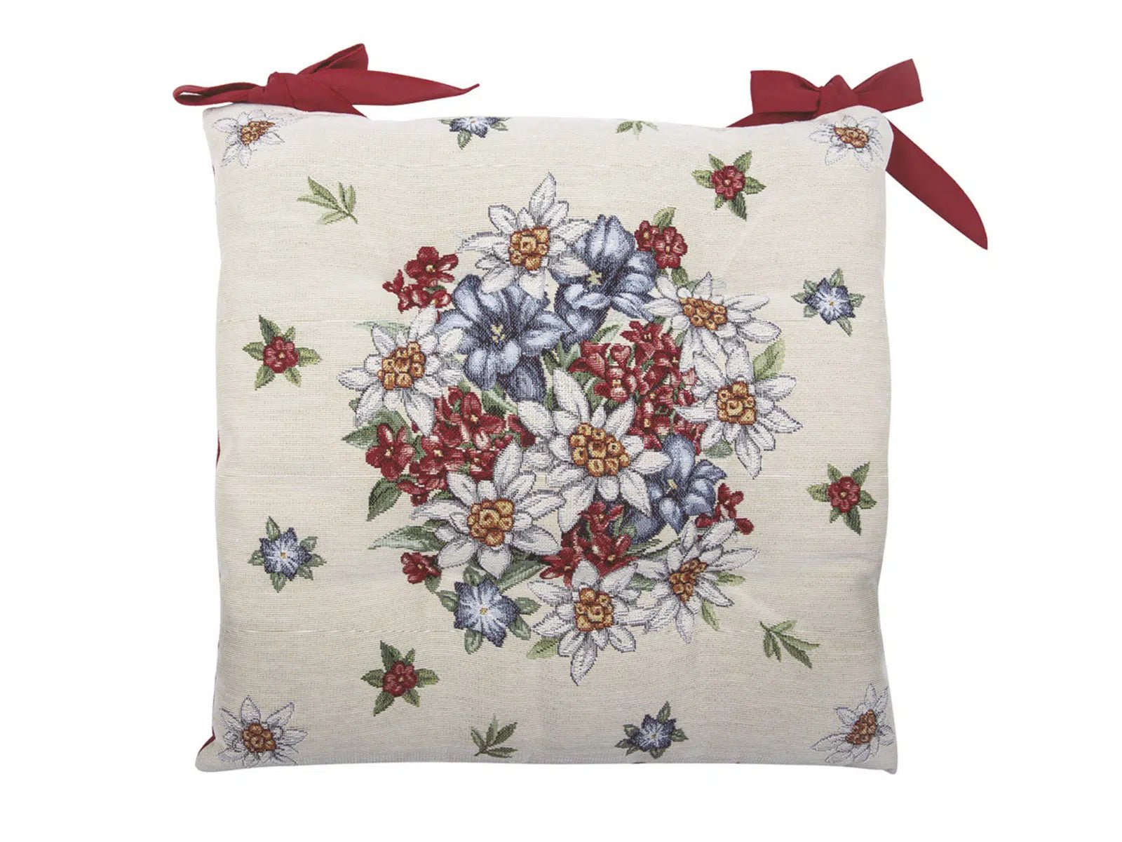 Cuscino trapuntino genziana Daunex misura 40 x 40 cm - My Store