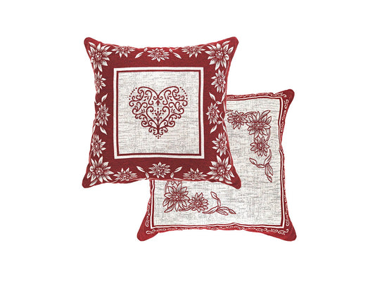 Fodera cuscino in stile tirolese paganella Daunex misura 45 x 45 cm - My Store