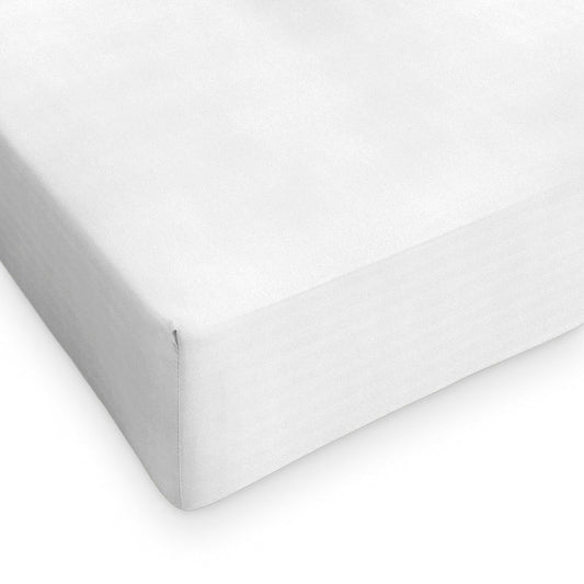 Lenzuolo sotto con angolo basic Daunex in puro cotone colore bianco - My Store