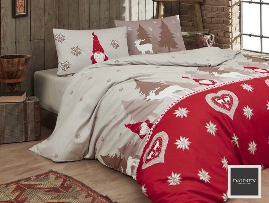 Parure copripiumino Daunex favola colore rosso - My Store