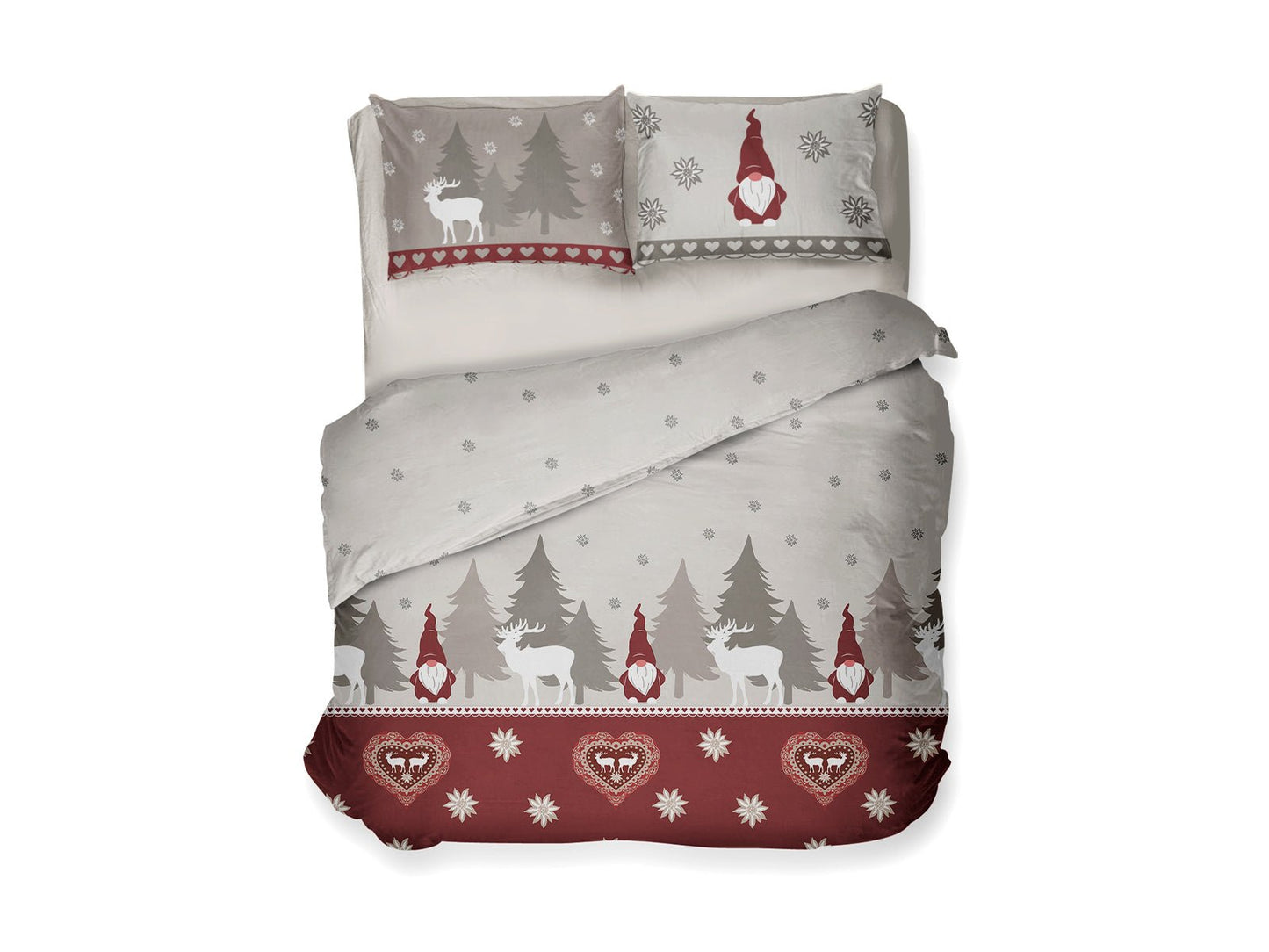 Parure copripiumino Daunex favola colore rosso - My Store