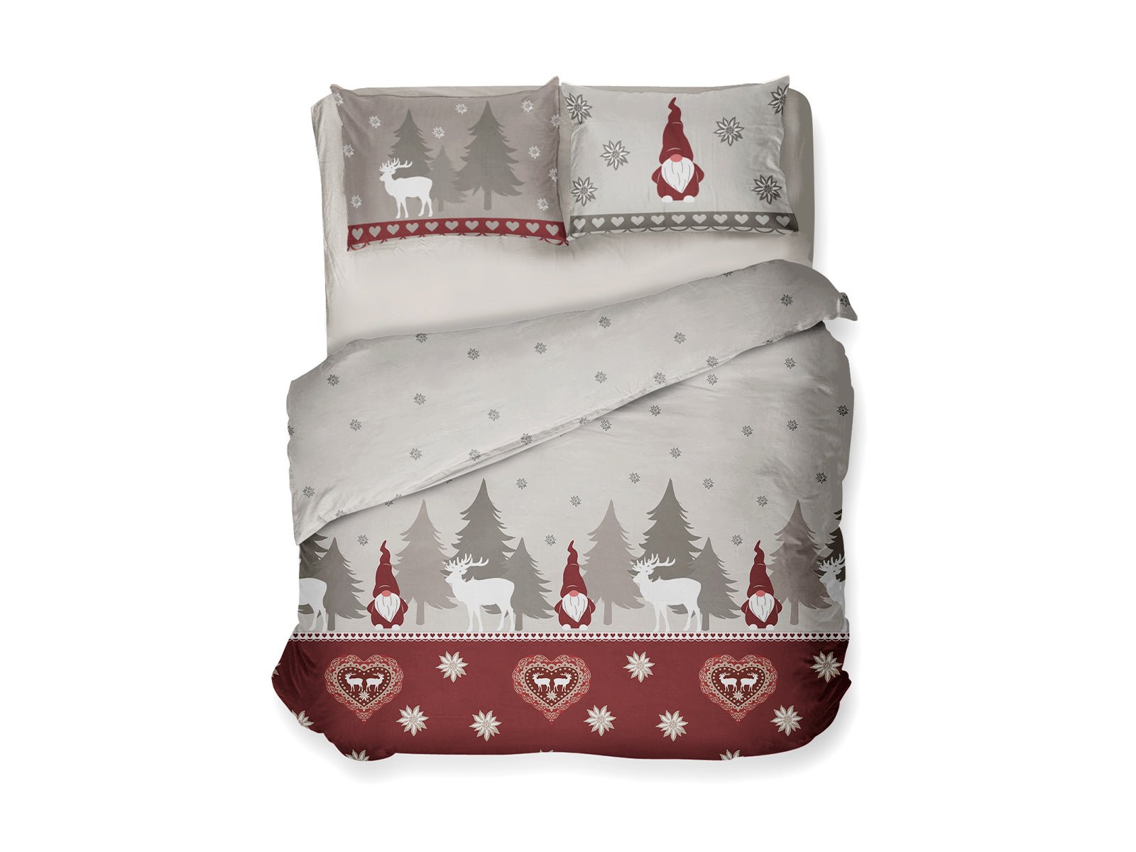 Parure copripiumino Daunex favola colore rosso - My Store