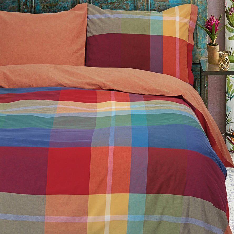 Parure copripiumino double face 100% cotone Daunex norwich - My Store