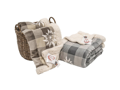 Plaid morbidotto light, tirolo - My Store