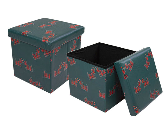 Pouf contenitore in similpelle, cuccioli - My Store