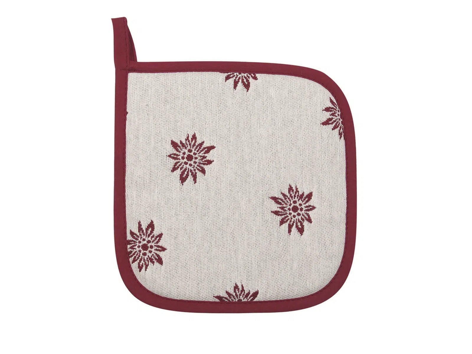 Presina bordata quadrata Daunex misura 20 x 20 cm, braies - My Store