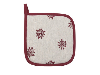 Presina bordata quadrata Daunex misura 20 x 20 cm, braies - My Store