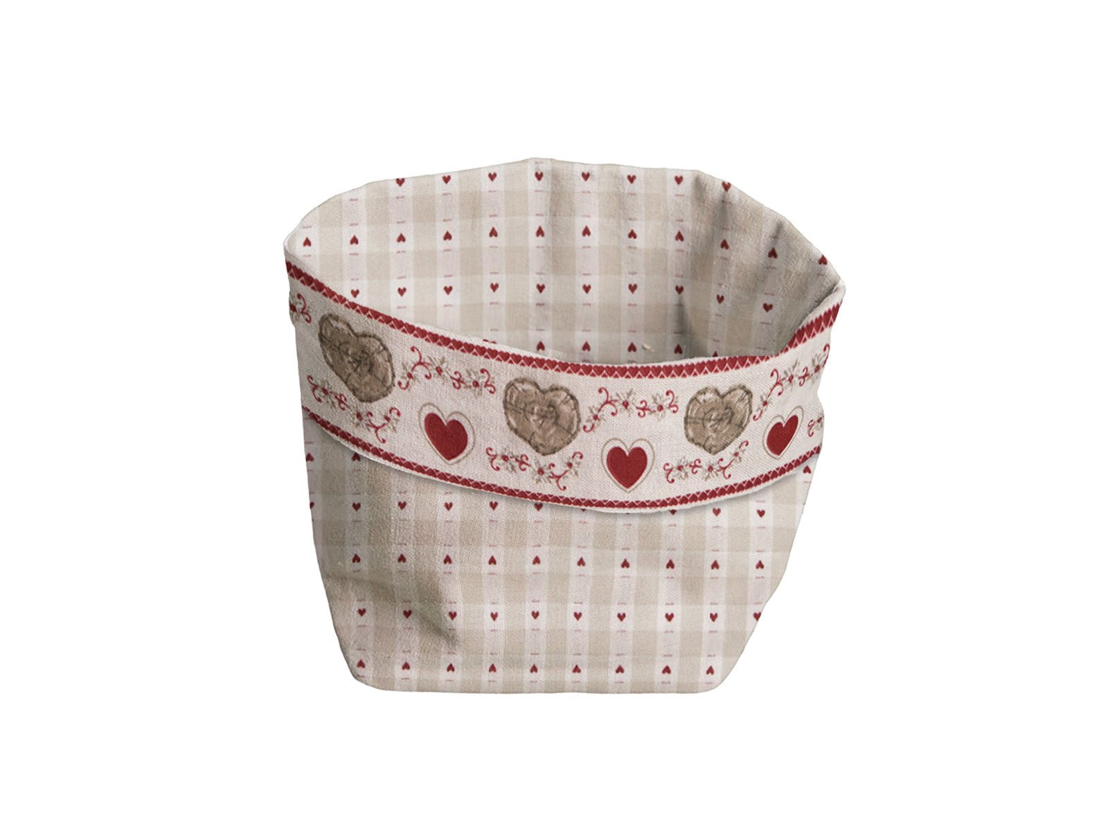 Sacchetto pane in cotone Daunex misura 13 x 15 cm, vajolet - My Store