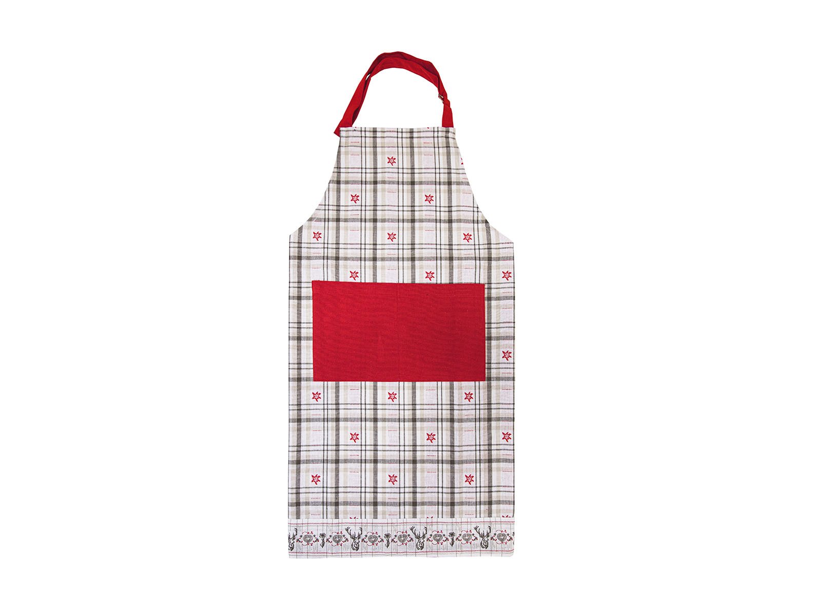 Set 2 grembiuli pettorina misura 65 x 85 cm Daunex marmolada - My Store
