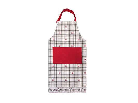 Set 2 grembiuli pettorina misura 65 x 85 cm Daunex marmolada - My Store