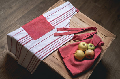 Set 2 grembiuli pettorina misura 65 x 85 cm Daunex, nordik - My Store