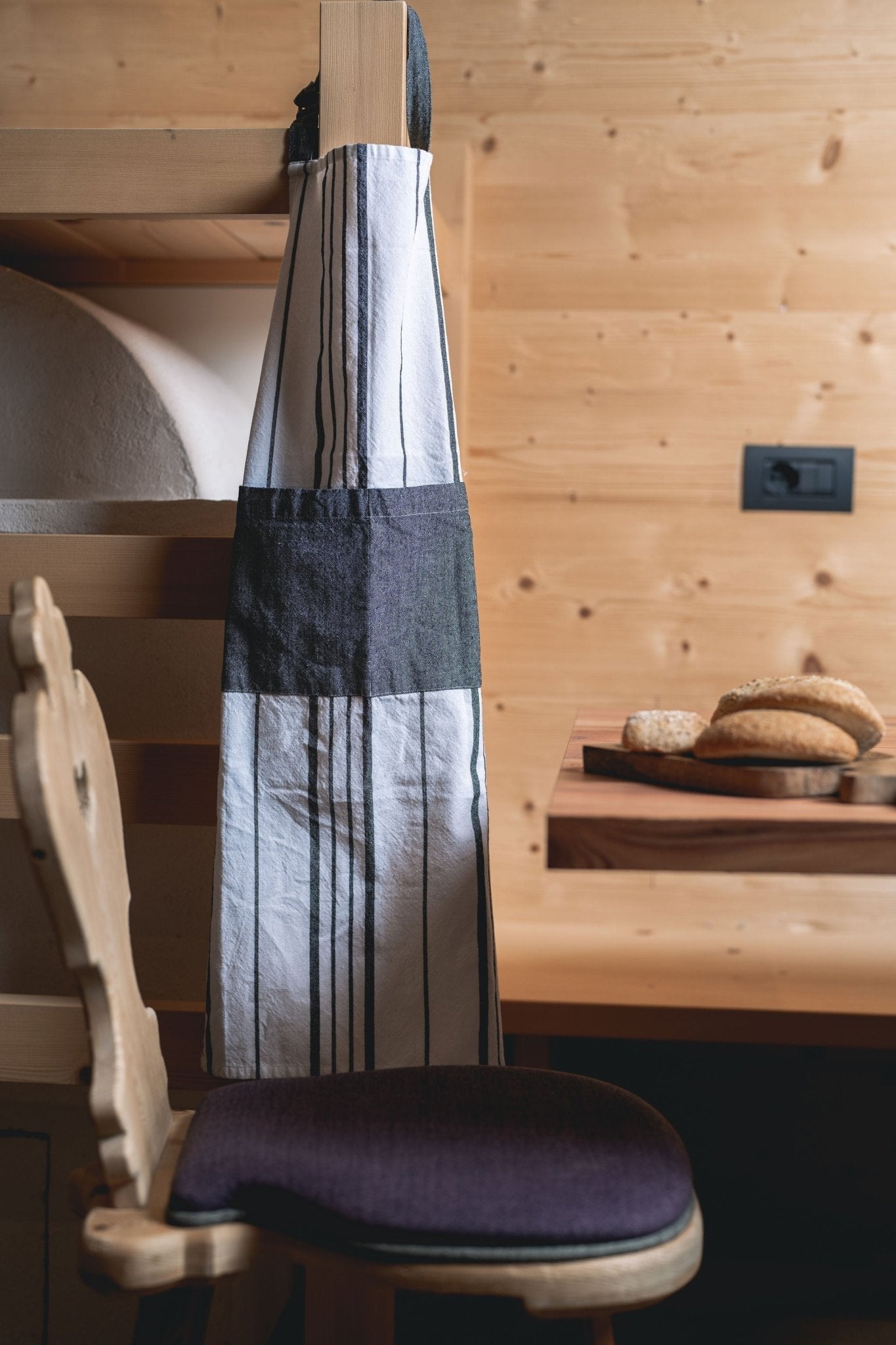 Set 2 grembiuli pettorina misura 65 x 85 cm Daunex, nordik - My Store