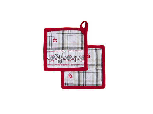 Set 2 presine quadrate Daunex misura 18 x 18 cm, marmolada - My Store