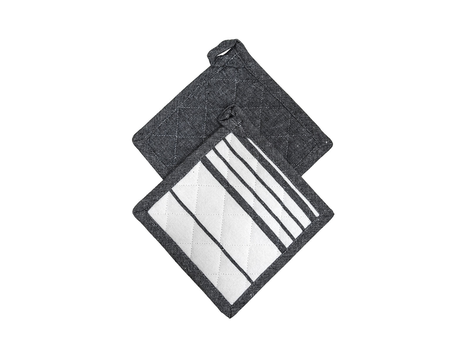 Set 2 presine quadrate Daunex misura 18 x 18 cm, nordik - My Store