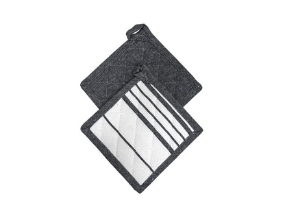Set 2 presine quadrate Daunex misura 18 x 18 cm, nordik - My Store
