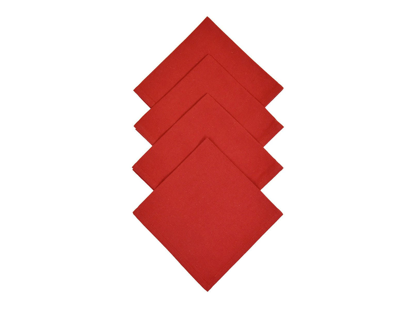 Set americano + tovagliolo glasgow Daunex colore rosso - My Store