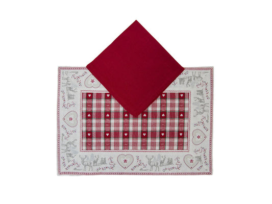 Set americano + tovagliolo oulx Daunex - My Store