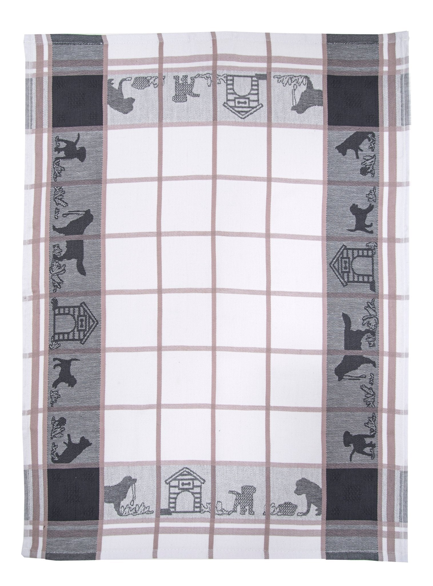 Strofinaccio in cotone egiziano dogs Daunex misura 50 x 70 cm - My Store