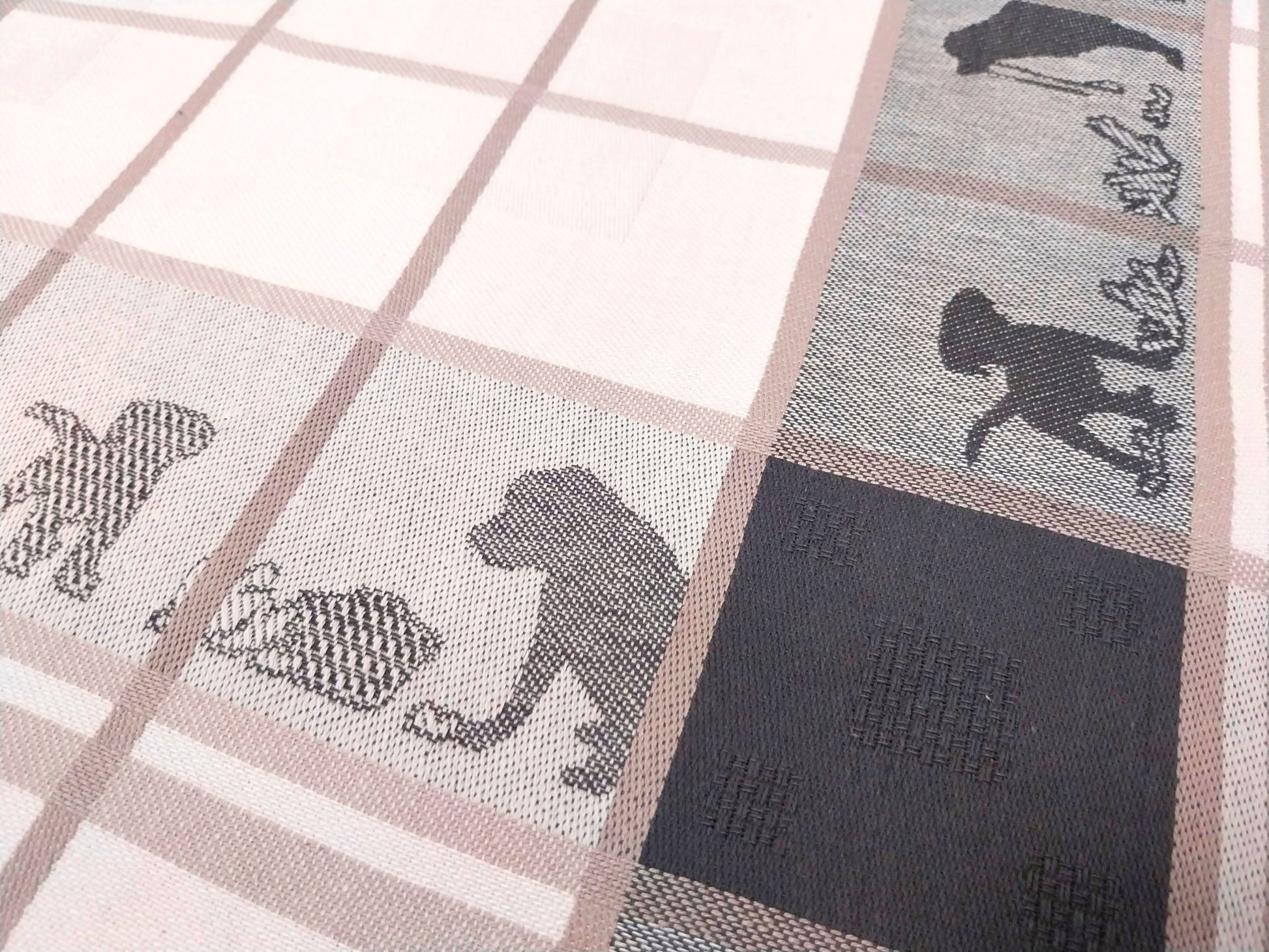 Strofinaccio in cotone egiziano dogs Daunex misura 50 x 70 cm - My Store