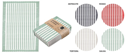 Strofinaccio in cotone egiziano stripes Daunex misura 50 x 70 cm - My Store