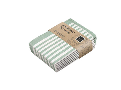 Strofinaccio in cotone egiziano stripes Daunex misura 50 x 70 cm - My Store