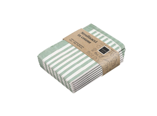 Strofinaccio in cotone egiziano stripes Daunex misura 50 x 70 cm - My Store