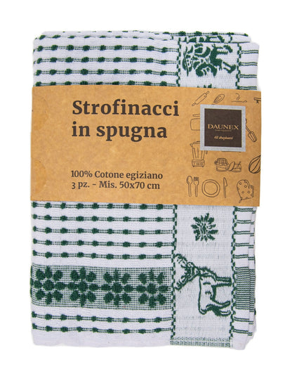 Strofinaccio in spugna casabella Daunex misura 50 x 70 cm - My Store