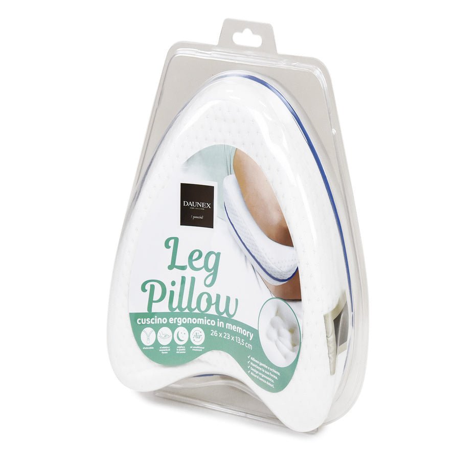 Supporto gambale leg pillow in memory misura 26 x 23 x 13.5 cm Daunex - My Store