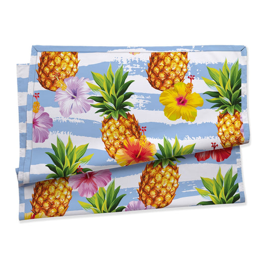 Telo mare doubleface compact dry Daunex misura 90 x 170 cm, hawai - My Store