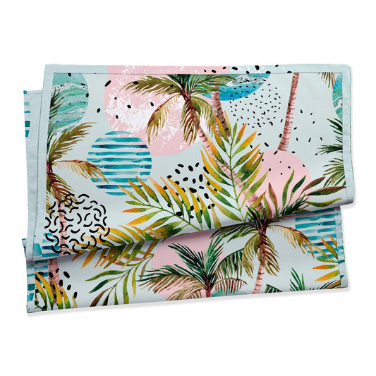 Telo mare doubleface compact dry Daunex misura 90 x 170 cm, miami - My Store