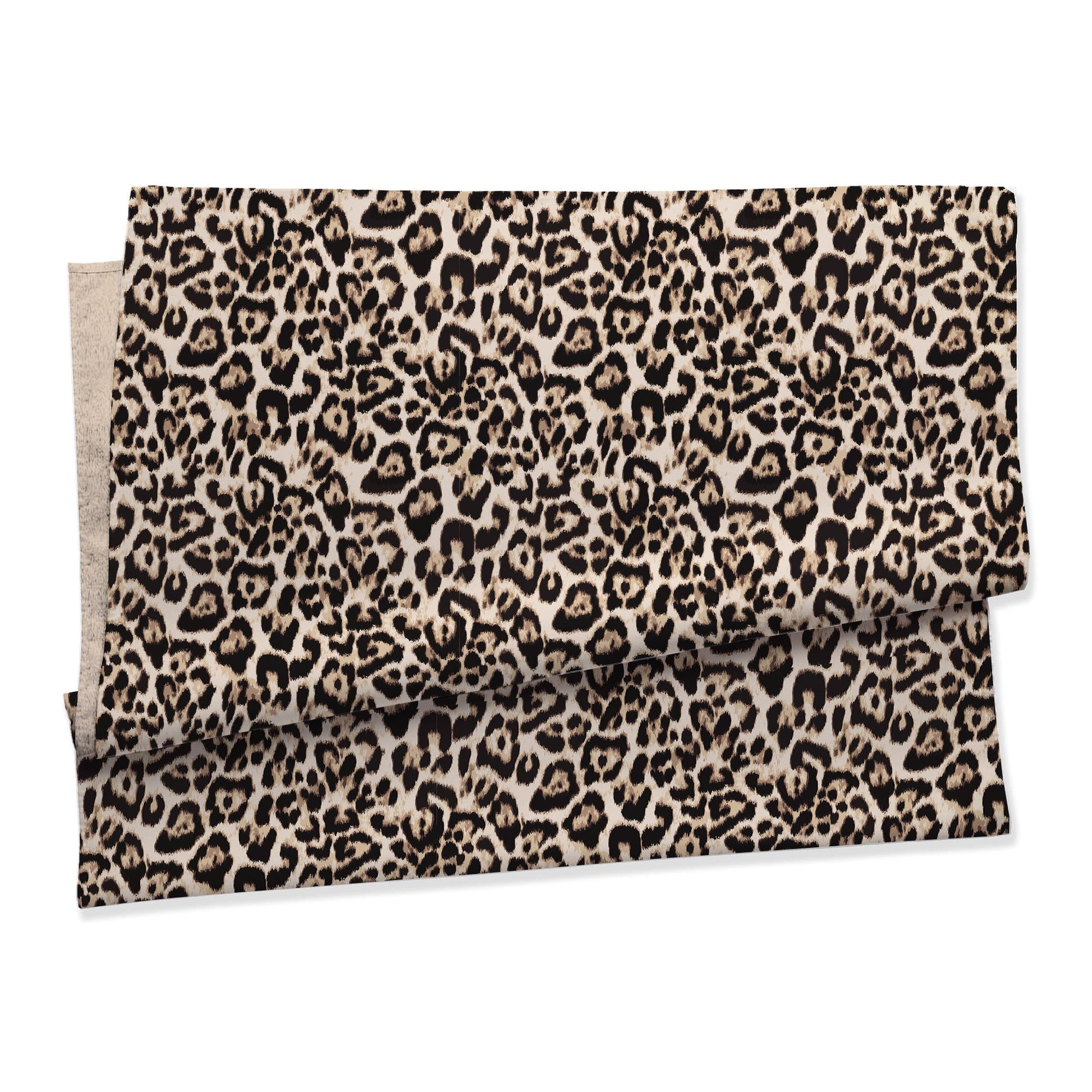Telo mare doubleface microvelour Daunex misura 100 x 180 cm, leopard - My Store