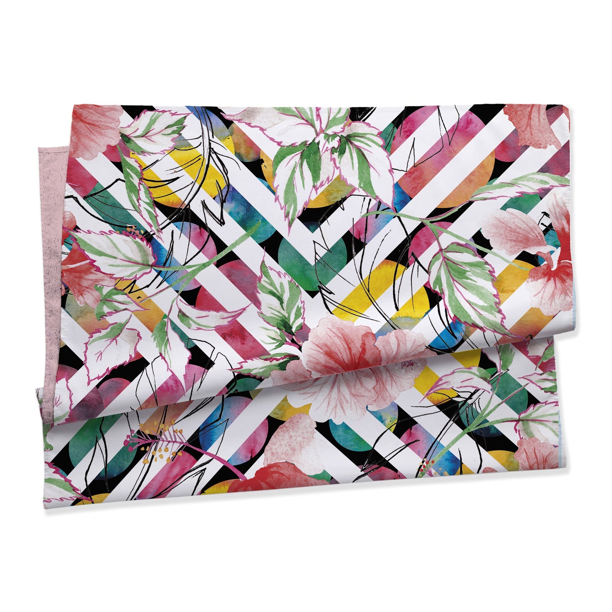 Telo mare doubleface microvelour Daunex misura 100 x 180 cm tropicana - My Store