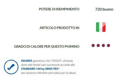 Trapunta in piumino d'oca ungherese vergine - CoCo's Home